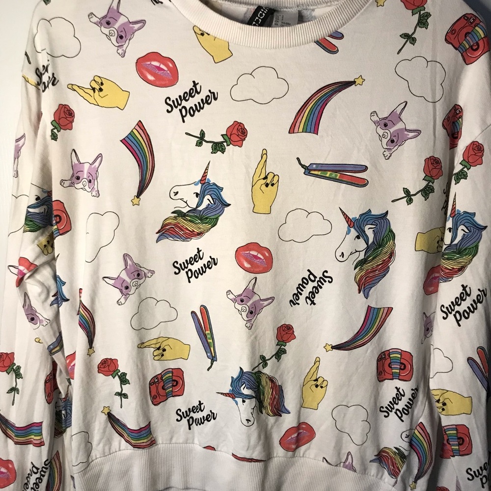 rainbow sweatshirt